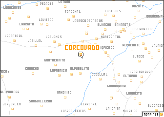 map of Corcovado