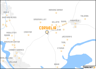 map of Cordelia