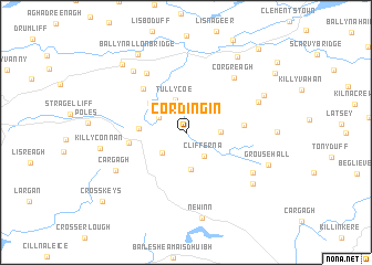 map of Cordingin