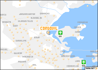 map of Cordovil