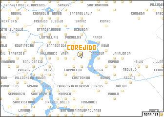 map of Corejido