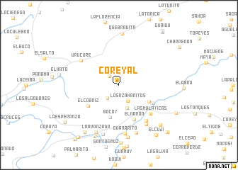 map of Coreyal