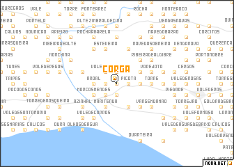 map of Corga