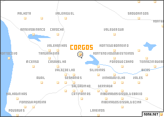 map of Corgos