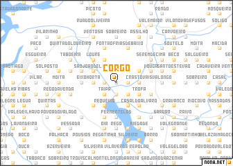 map of Corgo