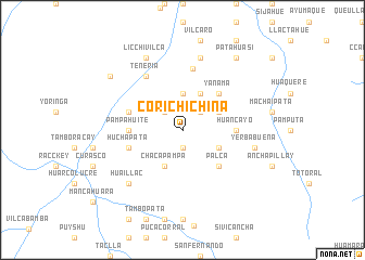 map of Corichichina