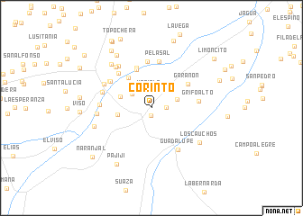 map of Corinto