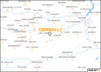 map of Cormakilly