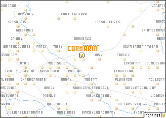 map of Cormarin