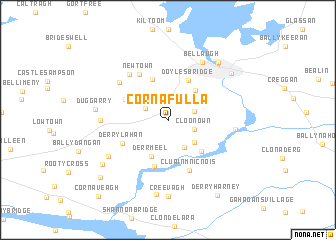 map of Cornafulla