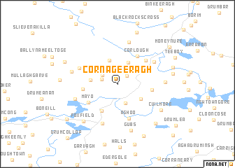 map of Cornageeragh