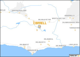 map of Cornell