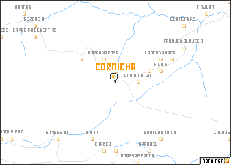 map of Cornicha