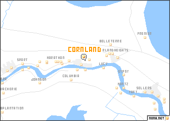 map of Cornland