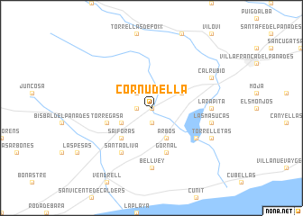 map of Cornudella
