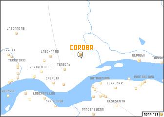 map of Coroba