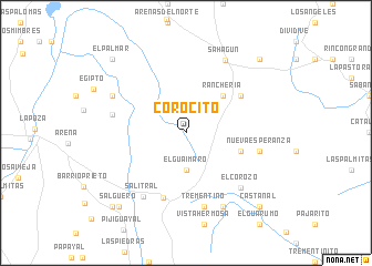 map of Corocito