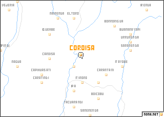 map of Coroisa