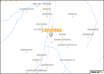 map of Coronado