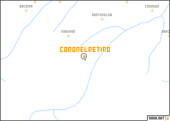 map of Coronel Retiro