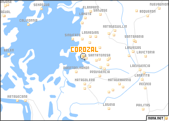 map of Corozal