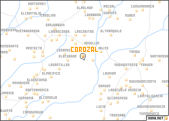 map of Corozal