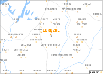 map of Corozal