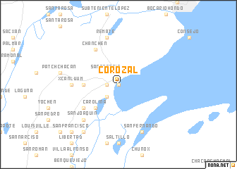 map of Corozal