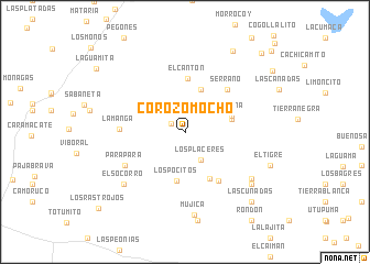 map of Corozo Mocho