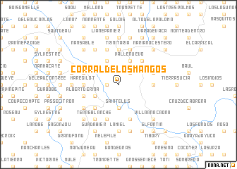 map of Corral de los Mangos