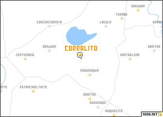 map of Corralito