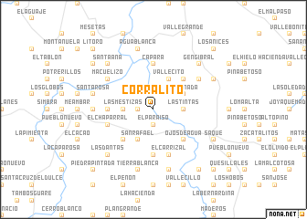 map of Corralito