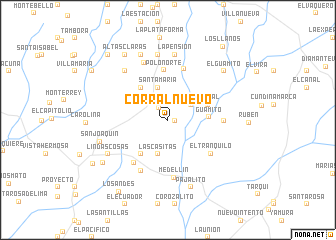 map of Corral Nuevo