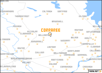 map of Corraree