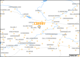 map of Corray