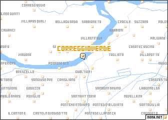 map of Correggioverde