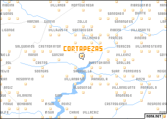 map of Cortapezas