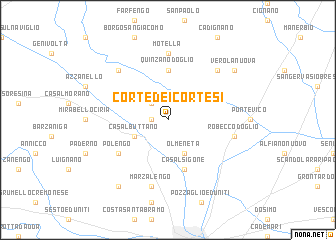 map of Corte dei Cortesi