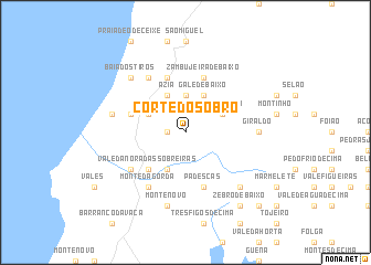 map of Corte do Sobro