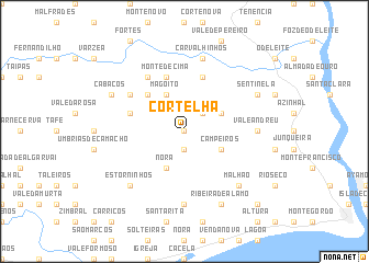 map of Cortelha