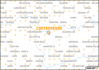 map of Corterredor