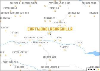 map of Cortijo de la Sarguilla