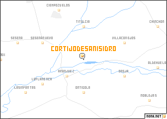 map of Cortijo de San Isidro