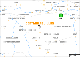 map of Cortijo Las Villas