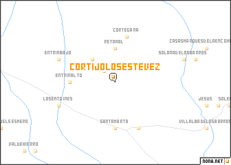 map of Cortijo Los Estévez