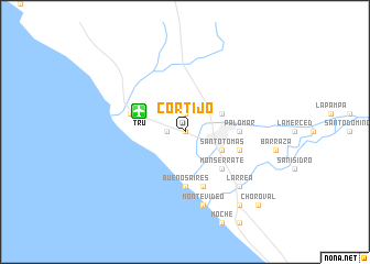 map of Cortijo