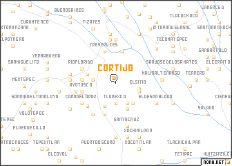 map of Cortijo