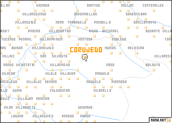 map of Corujedo