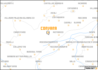 map of Corvara