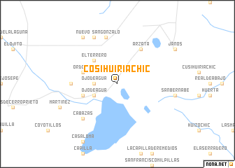 map of Cosihuiriachic